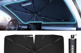 [Upgraded] Nmoiss Windshield Sun Shade Umbrella -
