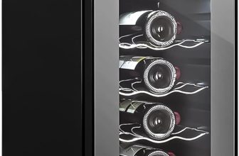 NutriChef 27 Bottle Wine Fridge | Dual Zone Wine