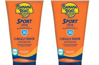 Banana Boat Sport Ultra Sunscreen Lotion SPF 30, Travel