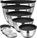 Umite Chef Mixing Bowls with Airtight Lids, 8PCS