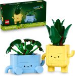 LEGO Botanicals Happy Plants Building Toy for Kids,