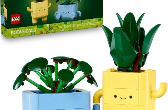 LEGO Botanicals Happy Plants Building Toy for Kids,