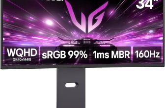 LG 34G600A-B 34-inch Ultragear WQHD (3440 x 1440)