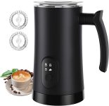 Milk Frother, 4-in-1 Electric Milk Steamer,