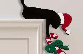 Christmas Door Topper Holiday Home Decor Funny Snowman