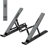 Adjustable Laptop Stand, Portable Laptop Riser for