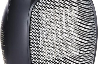 Amazon Basics Ceramic Space Heater, Portable Indoor