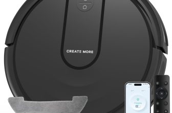 Bagotte Robot Vacuum and Mop Combo, Robotic Vacuum with