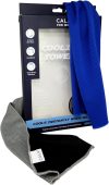 Cala - Cooling Towels (2 Pieces, Blue and Grey)
