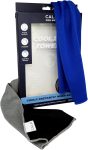 Cala - Cooling Towels (2 Pieces, Blue and Grey)