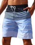 ELETOP Men's Swim Trunks Quick Dry Bathing Suit