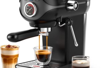 Espresso Machine, 20 Bar Pump Temperature Control,