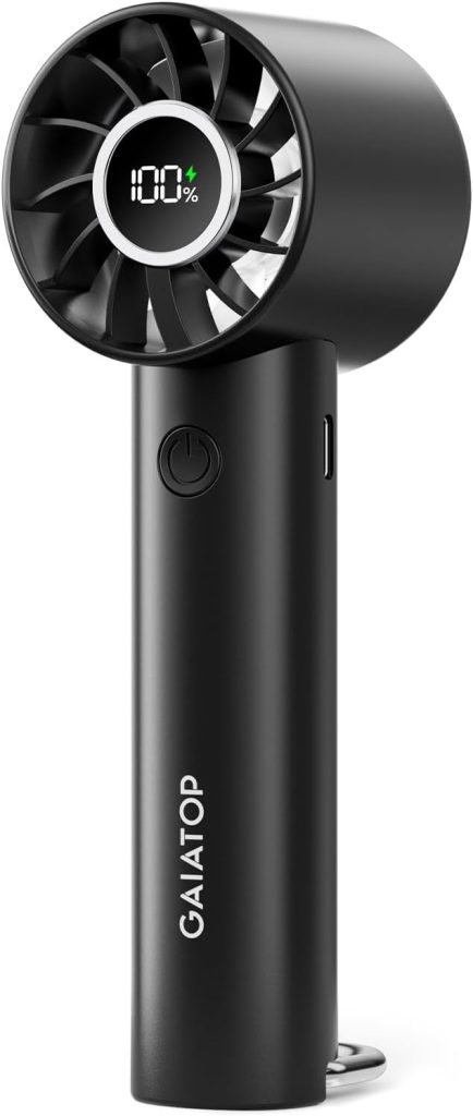 Gaiatop Portable Mini Fan, 3 Speed Handheld Fans with