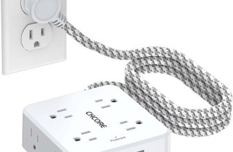 Surge Protector Power Strip - CHCORE 5Ft Braided