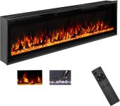 TUAN Electric Fireplace Inserts, Ultra Thin Wall