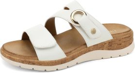 UBFEN Womens Low Wedge Sandals Comfortable Walking
