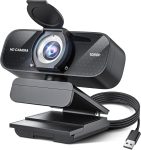 1080P Full HD Webcam with Noise-Canceling Mic, Auto