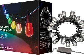 GE Cync Dynamic Effects Smart Cafe Lights, Color