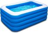 Inflatable Swimming Pool, 70x55x29 inch Inflatable
