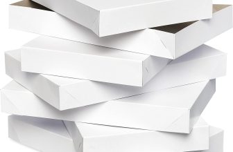 American Greetings White Shirt Boxes with Lids, for