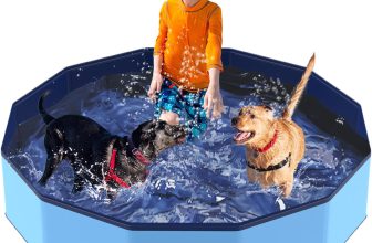 Foldable Pool for Dog and Kids 57" Washing Portable