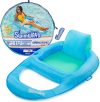 SwimWays Spring Float Premium Recliner Pool Lounger,