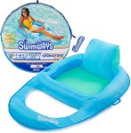SwimWays Spring Float Premium Recliner Pool Lounger,