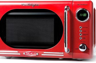 Nostalgia Retro Compact Countertop Microwave Oven - 0.7