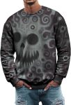 domirica Novelty Oversized Sweatshirt Fashion Men'S