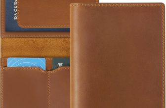 Jack&Chris Leather Passport Holder, Handmade Passport