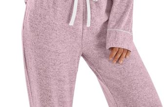 LILLUSORY Women's Long Sleeve Pajama Set - Soft