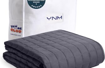 YnM 15lbs Weighted Blanket for Adults, Heavy Bed Throw