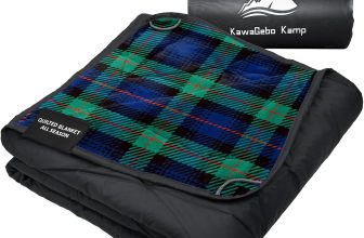 Large Outdoor Waterproof Blanket Extra Thick Fleece