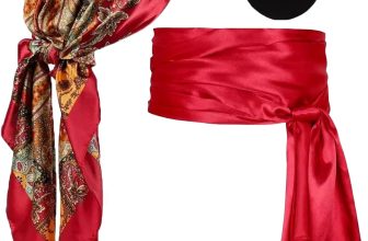 Boonbery Pirate Costume Accessories Women 340CM Plus