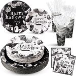 FillTouch 350 Pcs Happy Halloween Party Favor Vintage