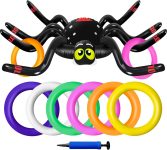 Extra Large Inflatable Spider Ring Toss Game,Halloween