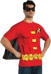 Rubie's Costume DC Comics Men's Robin T-Shirt With Cape