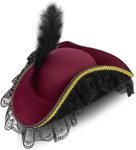 Pirate Costume Hat Women,Pirate Accessories Halloween