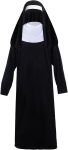 Nun Costumes for Women - Nun Outfit with Headpiece for