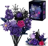 Ideas Halloween Purple Flowers Gothic Rose, Compatible