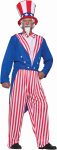 Forum Novelties Men's Plus Size Uncle Sam Costume