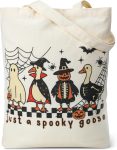 Lamyba Halloween Trick or Treat Tote Bags – Reusable