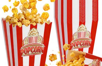 20 Pcs Popcorn Boxes - Popcorn Containers Buckets for