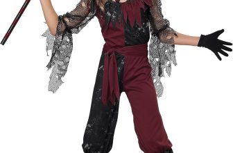 California Costumes Psycho Jester Costume for Girls