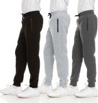 PURE CHAMP 3Pk Boys Sweatpants Fleece Athletic Workout