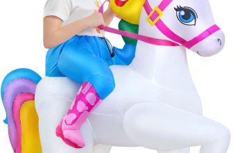 KOOY Inflatable Unicorn Costume Kids Unicorn Costume