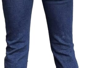 Flamingals Mid Waist Boot Cut Jeans for Women Stretchy