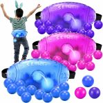 Skirfy Outdoor Party Games for Kids Adults, Translucent