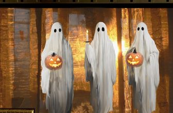 Halloween Decorations Window Clings Decor, 3pcs Extra