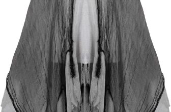 Halloween Hooded Cloak Scary Ghost Tattered Robe